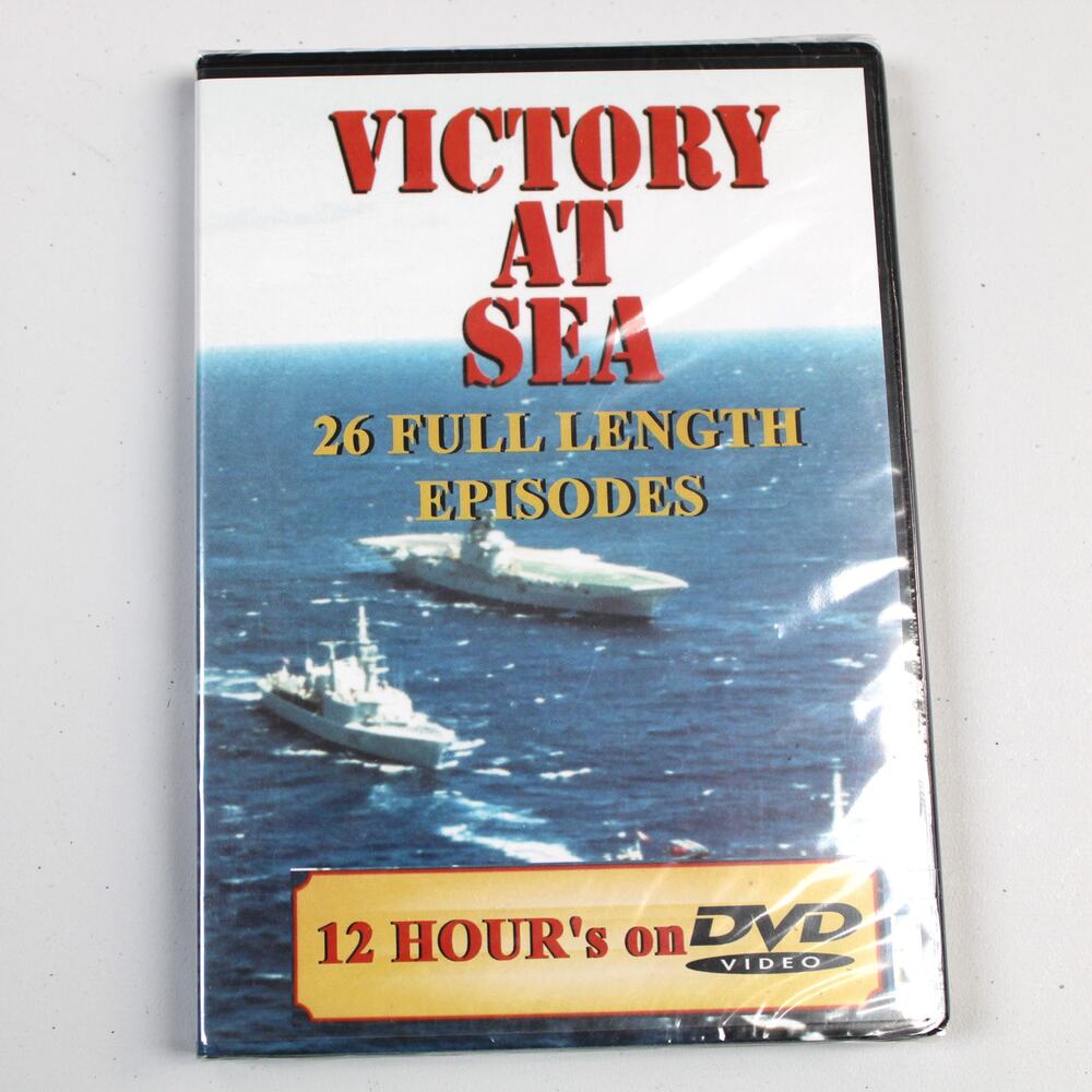 Victory At Sea DVD 26 Full Length Episodes Documentary WWII Region 1 NEW SEALED